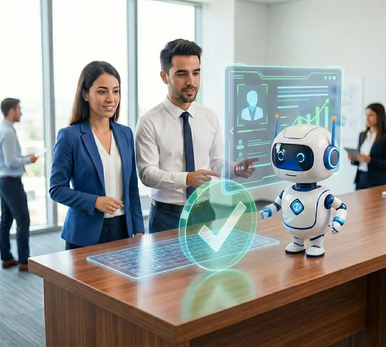 Vista de servicios empresariales